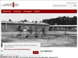 Sites similar to gedenkort-mahlow.de