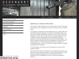 Sites similar to gedenkort-papestrasse.de