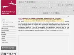 Sites similar to gedenkorte-europa.eu