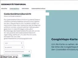 Sites similar to gedenkstaetten-uebersicht.de