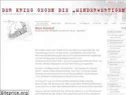 Sites similar to gedenkstaettesteinhof.at