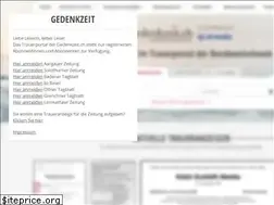 Sites similar to gedenkzeit.ch