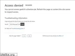 Sites similar to gedicht-schreiben.de