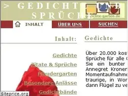 Sites similar to gedichte-garten.de