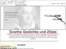 Sites similar to gedichte-goethe-zitate.net
