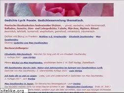 Sites similar to gedichte-lyrik-poesie.de