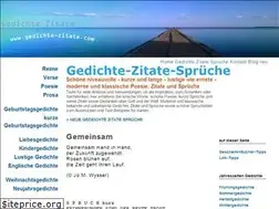 Sites similar to gedichte-zitate.com