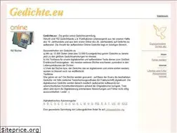 Sites similar to gedichte.eu