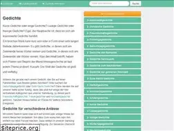 Sites similar to gedichte.ws