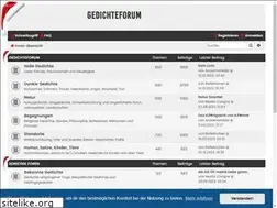 Sites similar to gedichteforum.at
