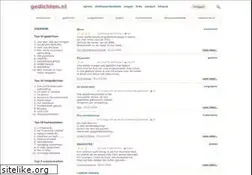 Sites similar to gedichten.nl