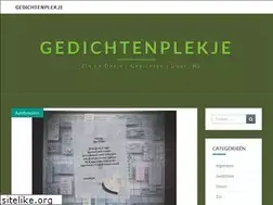 Sites similar to gedichtenplekje.nl