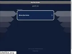 Sites similar to gedif.de