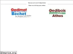 Sites similar to gedimatbechet.be