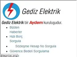 Sites similar to gediz.com