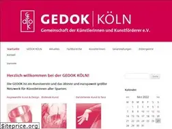 Sites similar to gedok-koeln.de