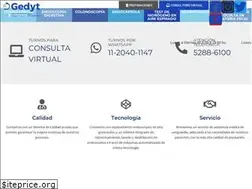Sites similar to gedyt.com.ar