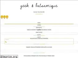 Sites similar to geek-balsamique.fr