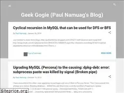Sites similar to geek-gogie.blogspot.com