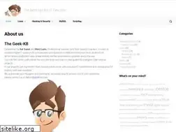 Sites similar to geek-kb.com