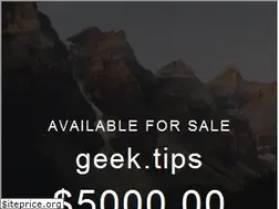 Sites similar to geek.tips