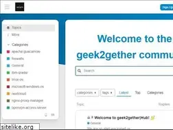 Sites similar to geek2gether.com