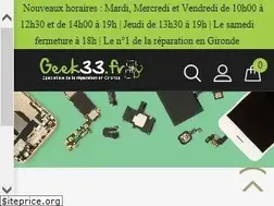Sites similar to geek33.fr