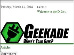 Sites similar to geekade.com