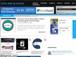 Sites similar to geekandblogger.com