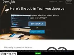 Sites similar to geekandjob.com
