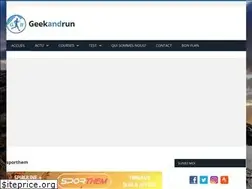 Sites similar to geekandrun.com