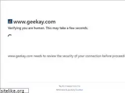 Sites similar to geekay.com