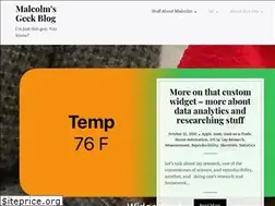 Sites similar to geekblog.malcolmgin.com