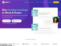 Sites similar to geekbot.io