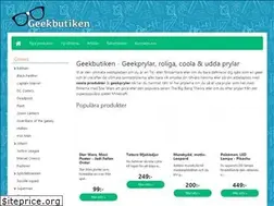 Sites similar to geekbutiken.se