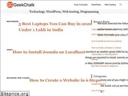 Sites similar to geekchalk.com