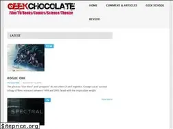 Sites similar to geekchocolate.co.uk