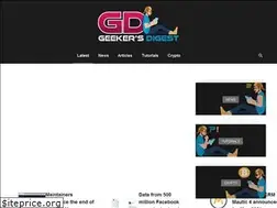 Sites similar to geekersdigest.com
