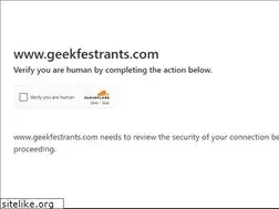Sites similar to geekfestrants.com