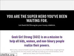 Sites similar to geekgirlstrong.com