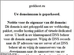 Sites similar to geekhost.eu