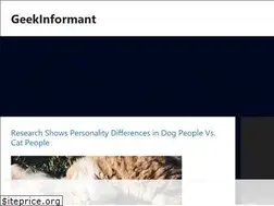Sites similar to geekinformant.com