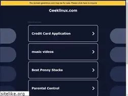 Sites similar to geeklinux.com