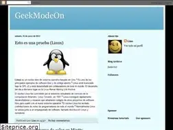Sites similar to geekmodeon.blogspot.com