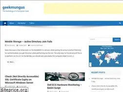 Sites similar to geekmungus.co.uk