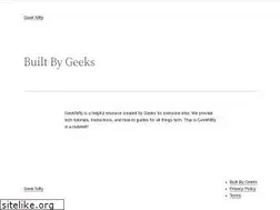 Sites similar to geeknifty.com