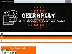Sites similar to geeknplay.fr