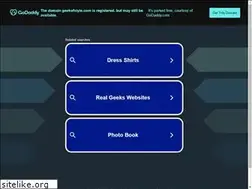 Sites similar to geekofstyle.com