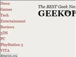 Sites similar to geekoholics.com