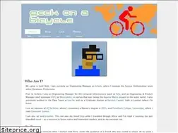 Sites similar to geekonabicycle.co.uk